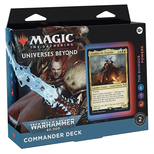 The Ruinous Powers - commander deck - Universes beyond - Warhammer 40K - Magic the Gathering